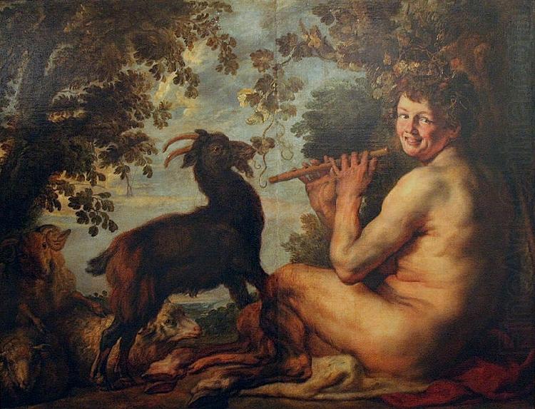 A Satyr, Jacob Jordaens